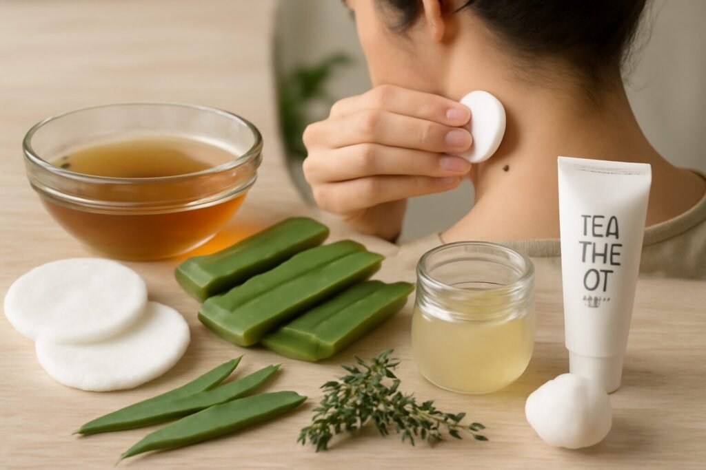 découvrez 7 remèdes naturels efficaces et indolores à faire chez vous pour éliminer les acrochordons rapidement et en toute sécurité.