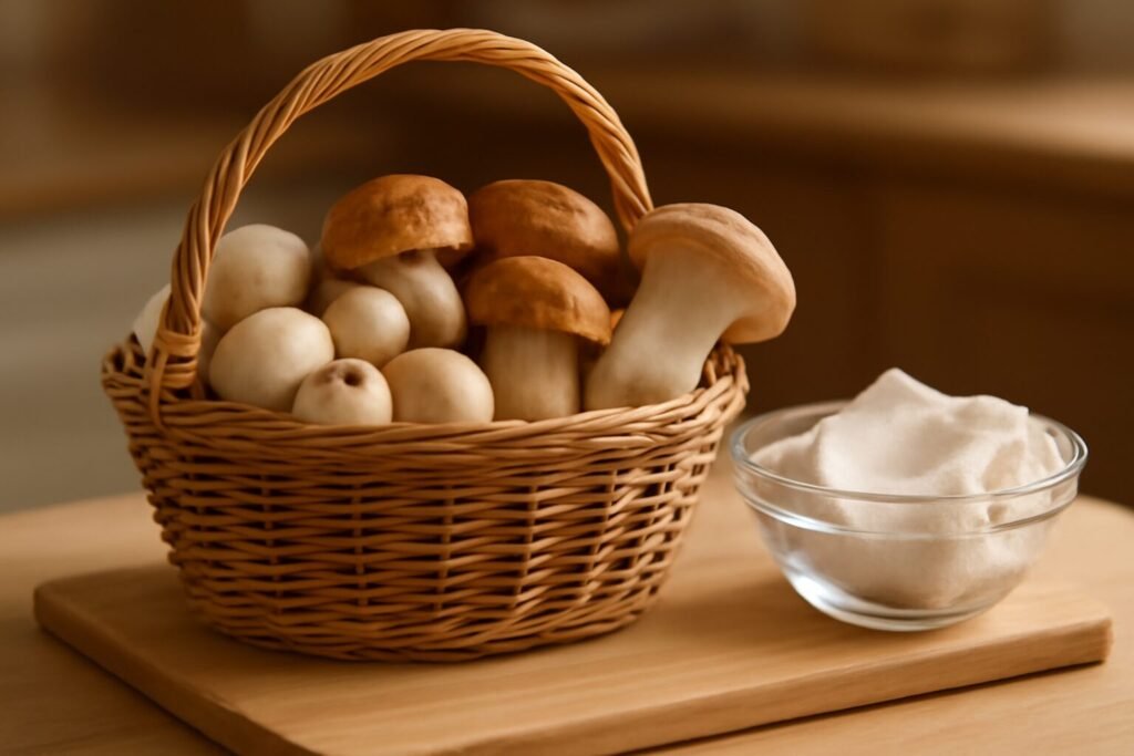 découvrez une astuce simple et méconnue pour garder vos champignons frais plus longtemps et éviter qu'ils noircissent. prolongez leur fraîcheur facilement et savourez-les à leur meilleur !