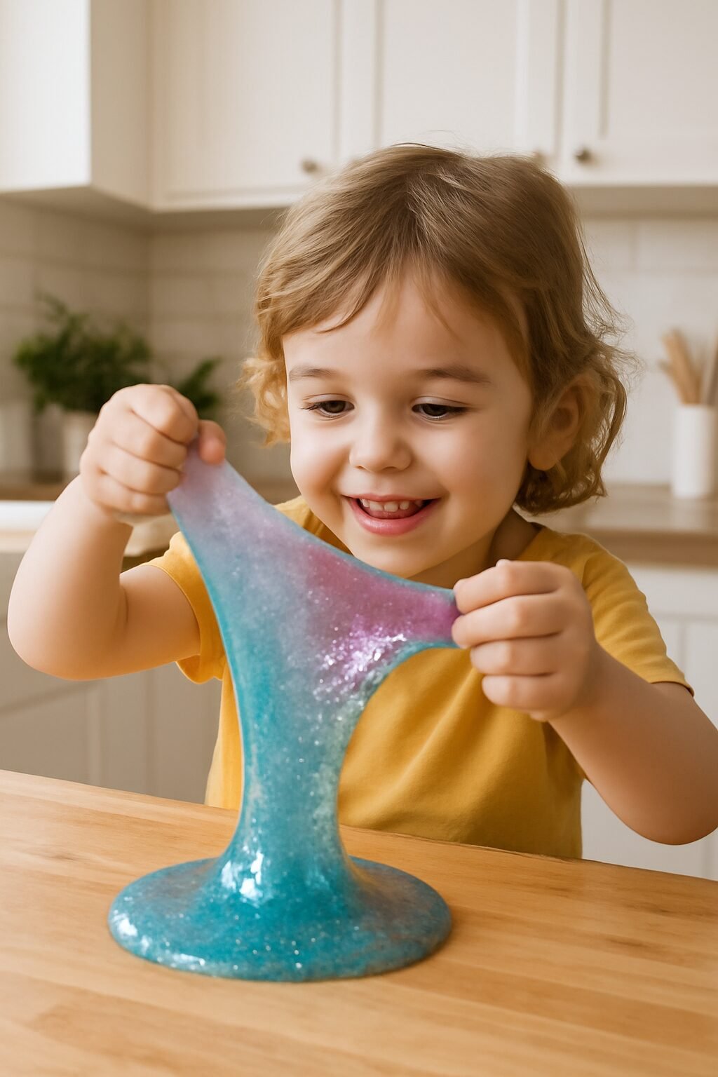 découvrez 6 recettes faciles et fun de slime maison, 100 % non toxiques et sans danger, parfaites pour que vos enfants s'amusent en toute sécurité.