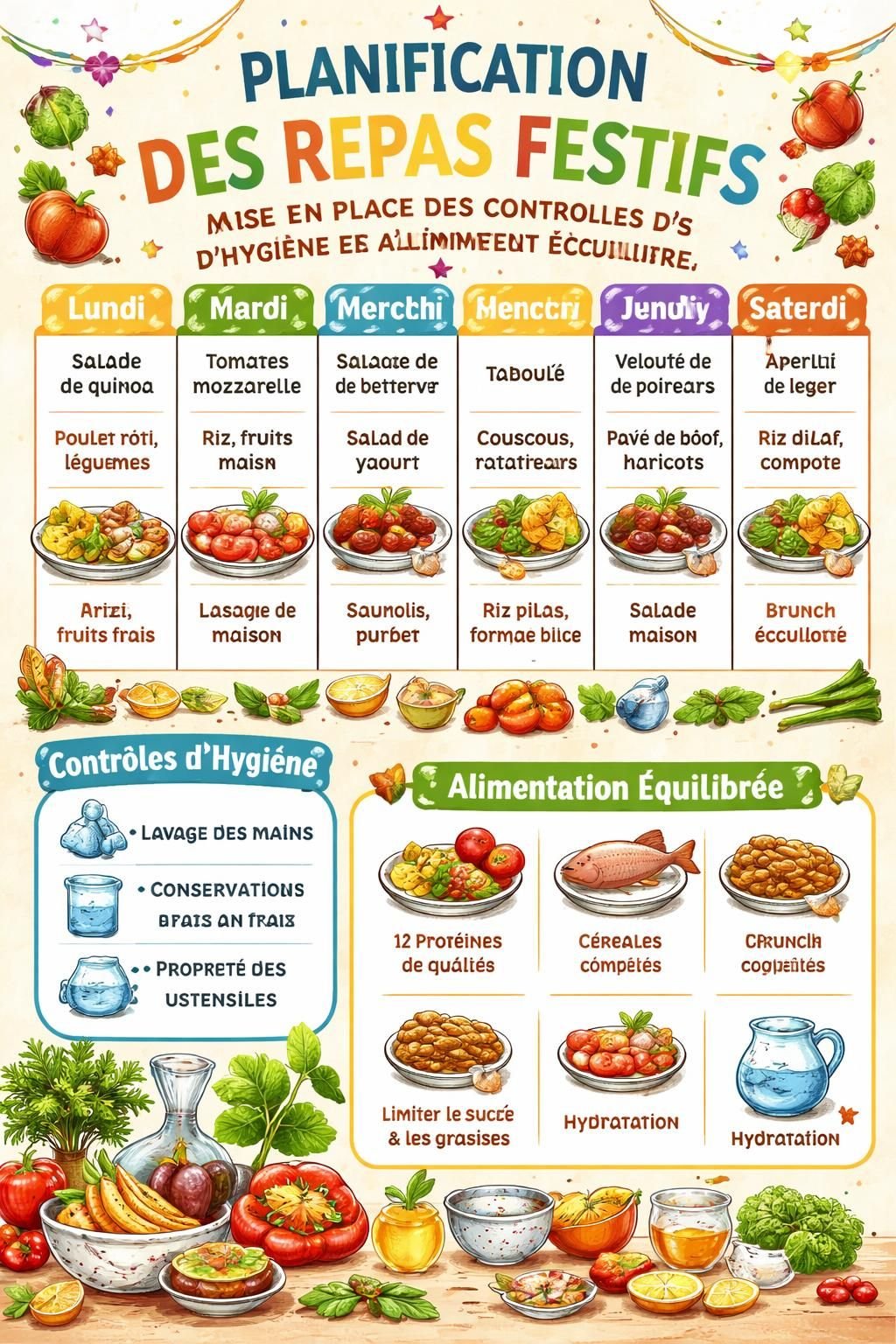 découvrez des conseils santé essentiels pour prévenir les maladies et rester en forme lors de vos réunions festives. adoptez de bonnes habitudes pour profiter pleinement des moments conviviaux.