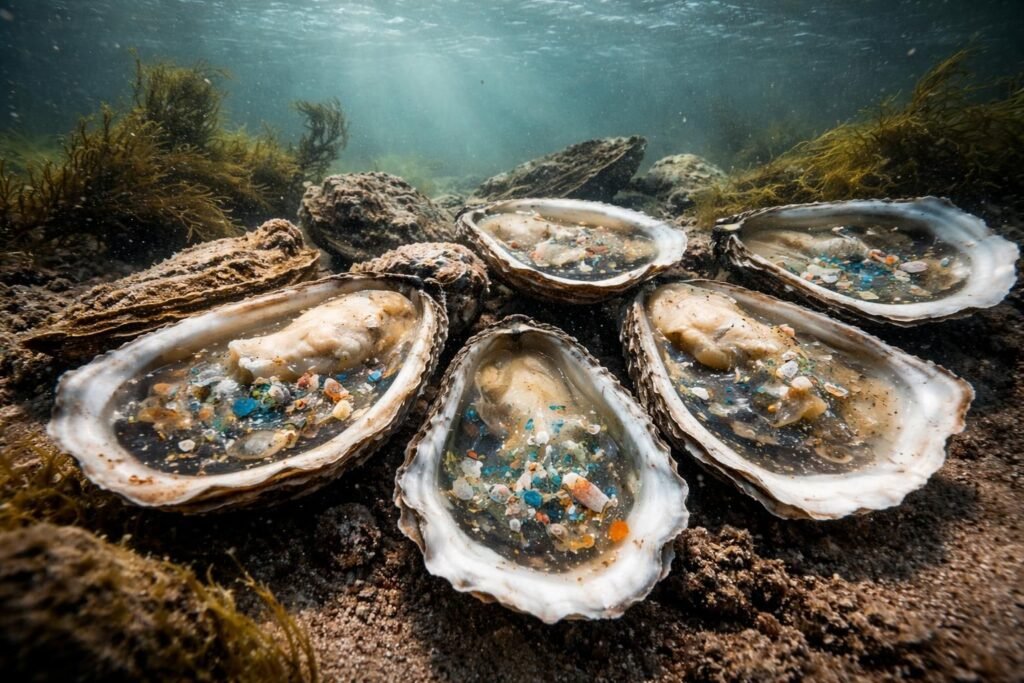 découvrez comment une partie négligée des huîtres contient un tiers de la pollution, révélant un aspect méconnu de ces mollusques.