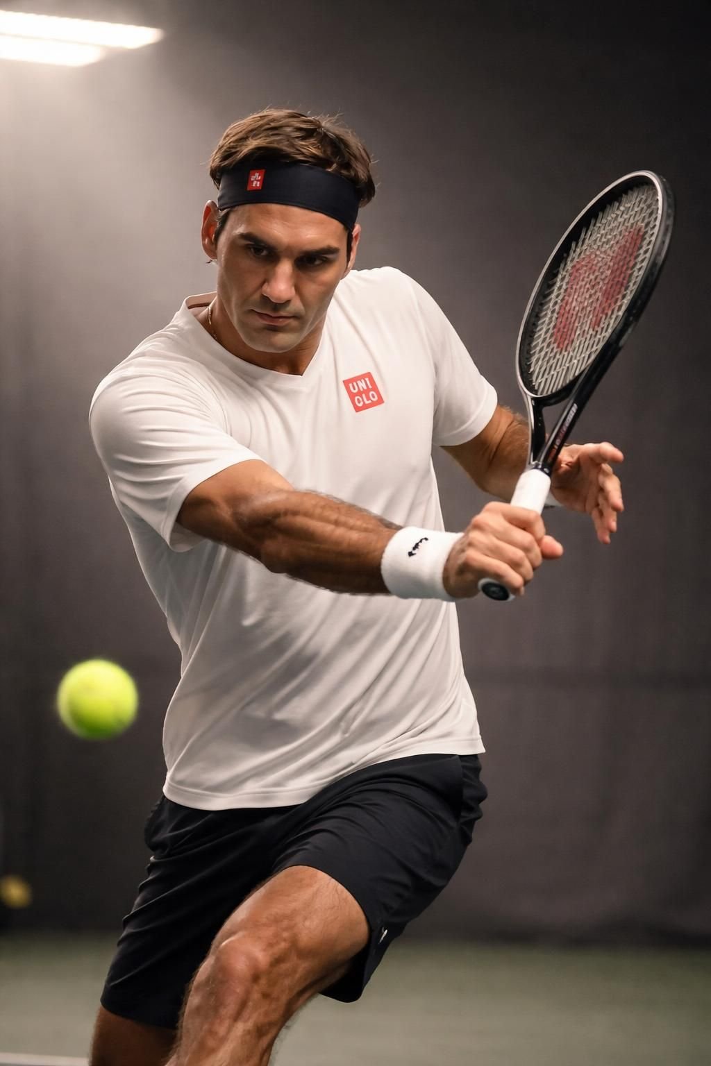 josé moron déclare avec assurance que même à son âge, federer resterait parmi les meilleurs joueurs mondiaux s'il était en pleine forme.