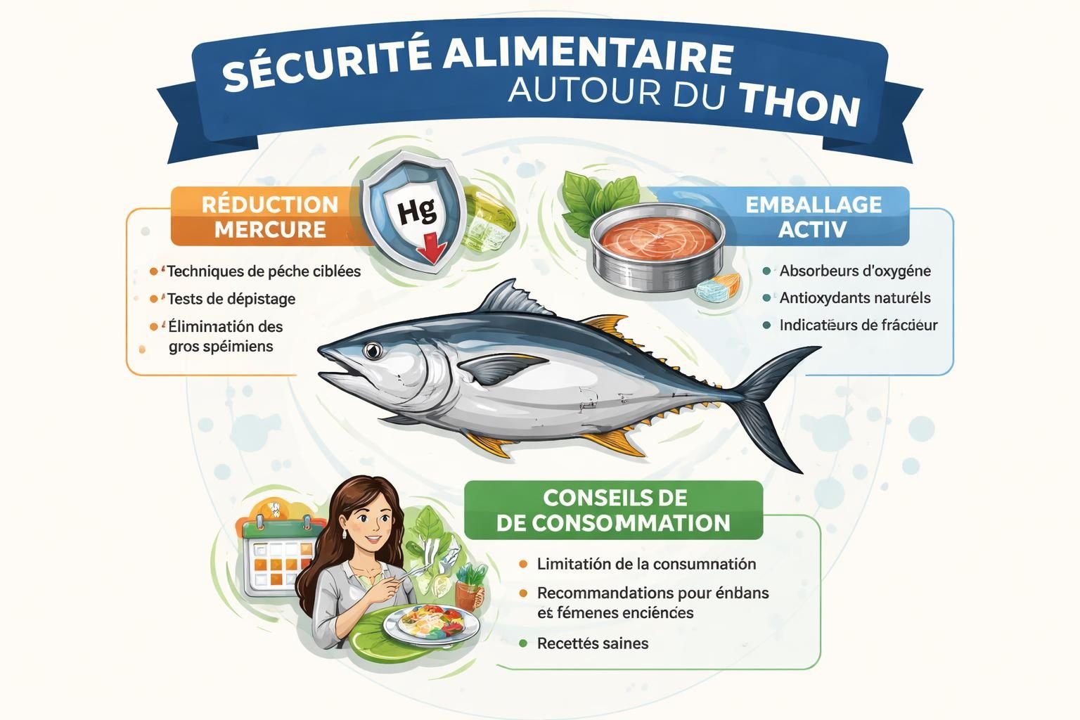 découvrez une méthode naturelle simple pour réduire de 35 % le mercure dans le thon, et profitez pleinement de ses bienfaits sans danger pour votre santé.