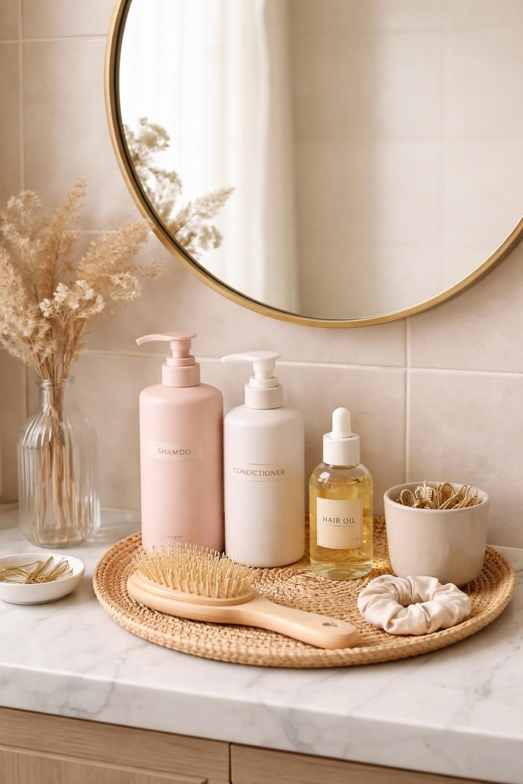 découvrez une astuce rapide et efficace pour dissimuler vos cheveux blancs avant un rendez-vous important et retrouvez une chevelure parfaitement homogène en un instant.