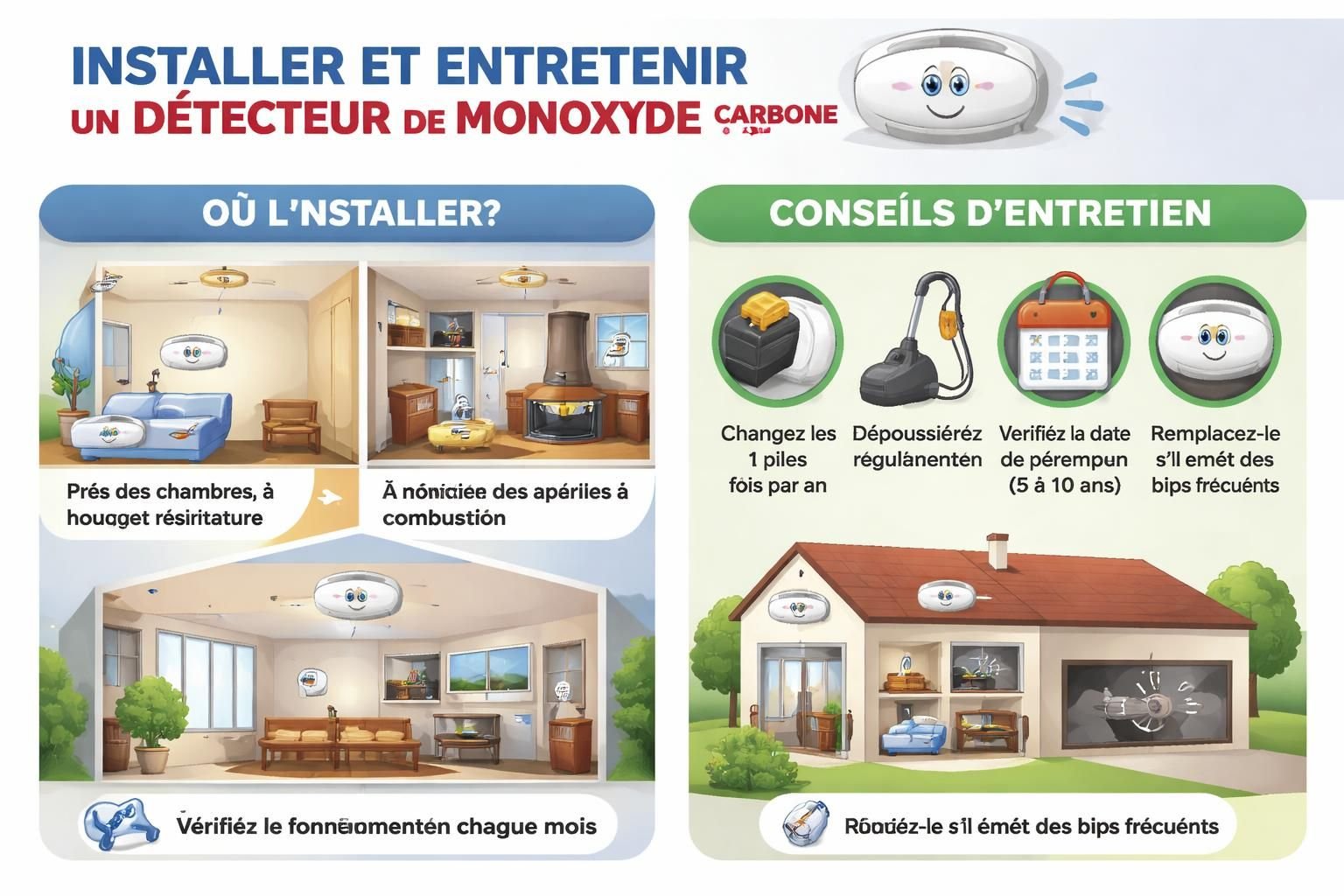 découvrez les conseils essentiels du service de santé pour protéger votre famille et vous-même contre les risques d’intoxication au monoxyde de carbone.