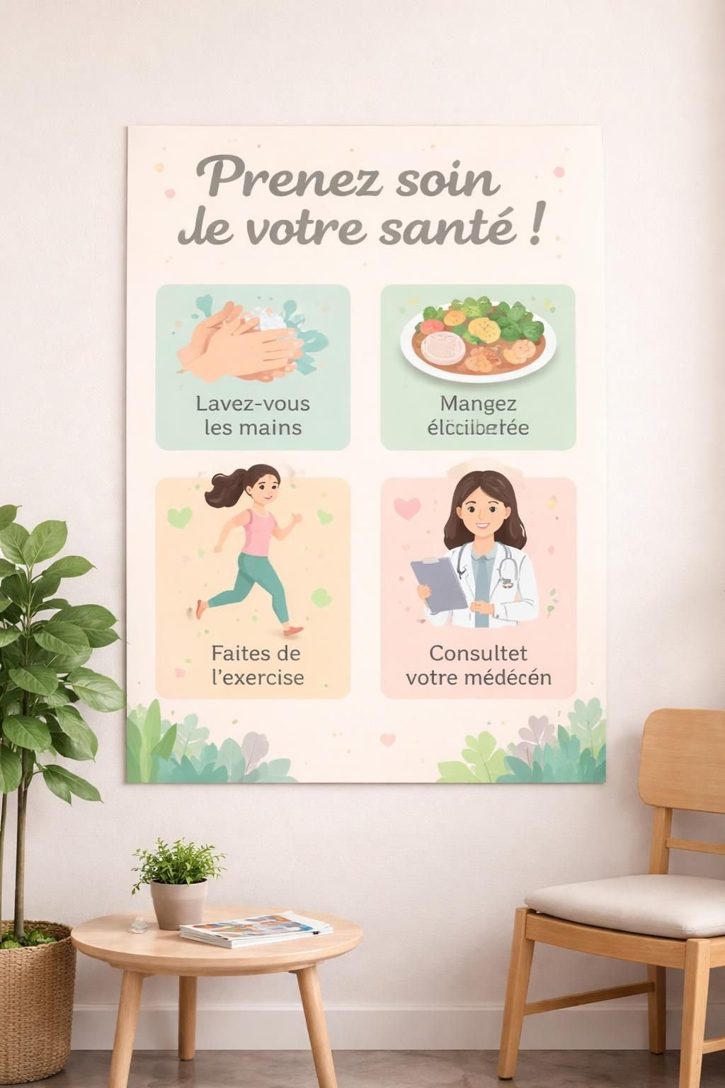 découvrez comment les affiches de santé transmettent discrètement des messages influençant la perception du patient idéal et façonnent les comportements en milieu médical.