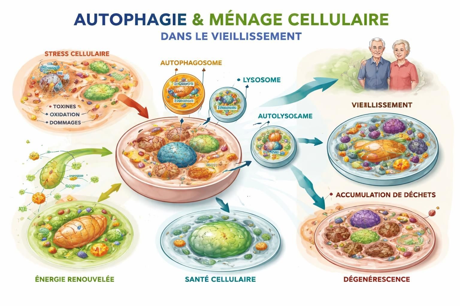 découvrez comment lutter contre le vieillissement grâce aux cellules zombies, une avancée révolutionnaire pour maintenir la jeunesse et la santé de vos cellules.