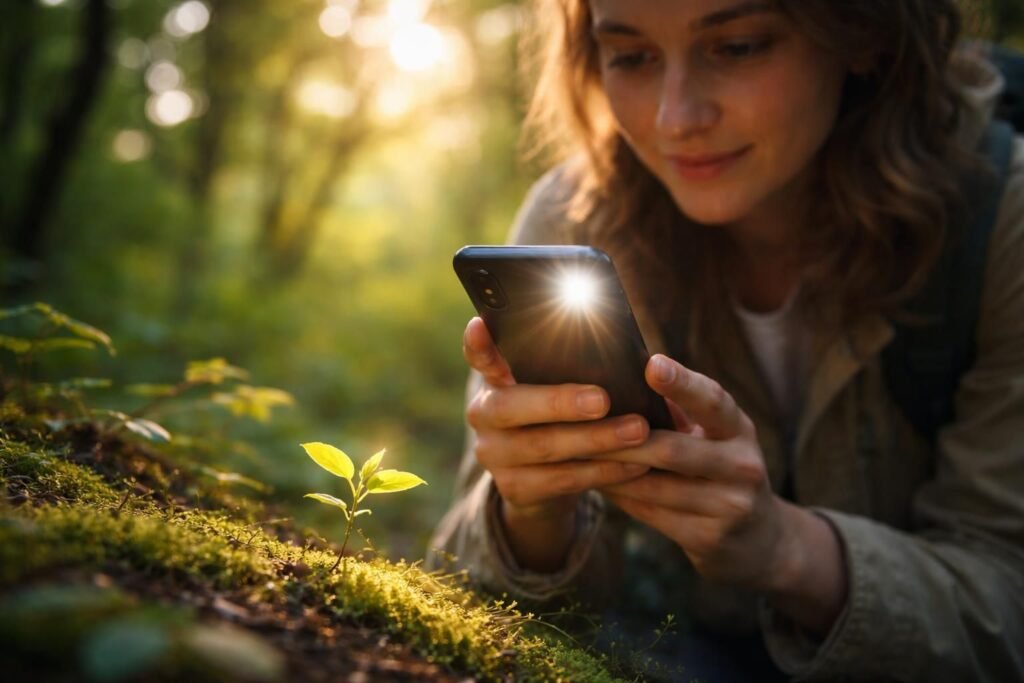 découvrez une astuce ingénieuse utilisant la lampe torche de votre smartphone, parfaite pour les amateurs d'écologie soucieux d'adopter des gestes simples et écoresponsables au quotidien.