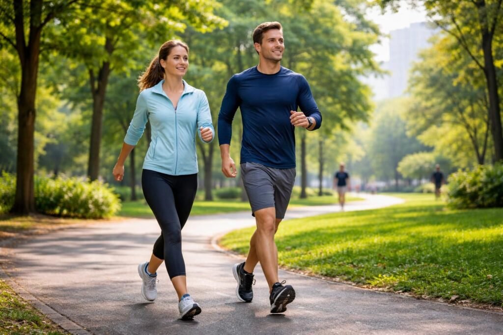 découvrez comment la marche rapide, une alternative douce et efficace au running, peut vous aider à rester en forme au quotidien avec tf1.