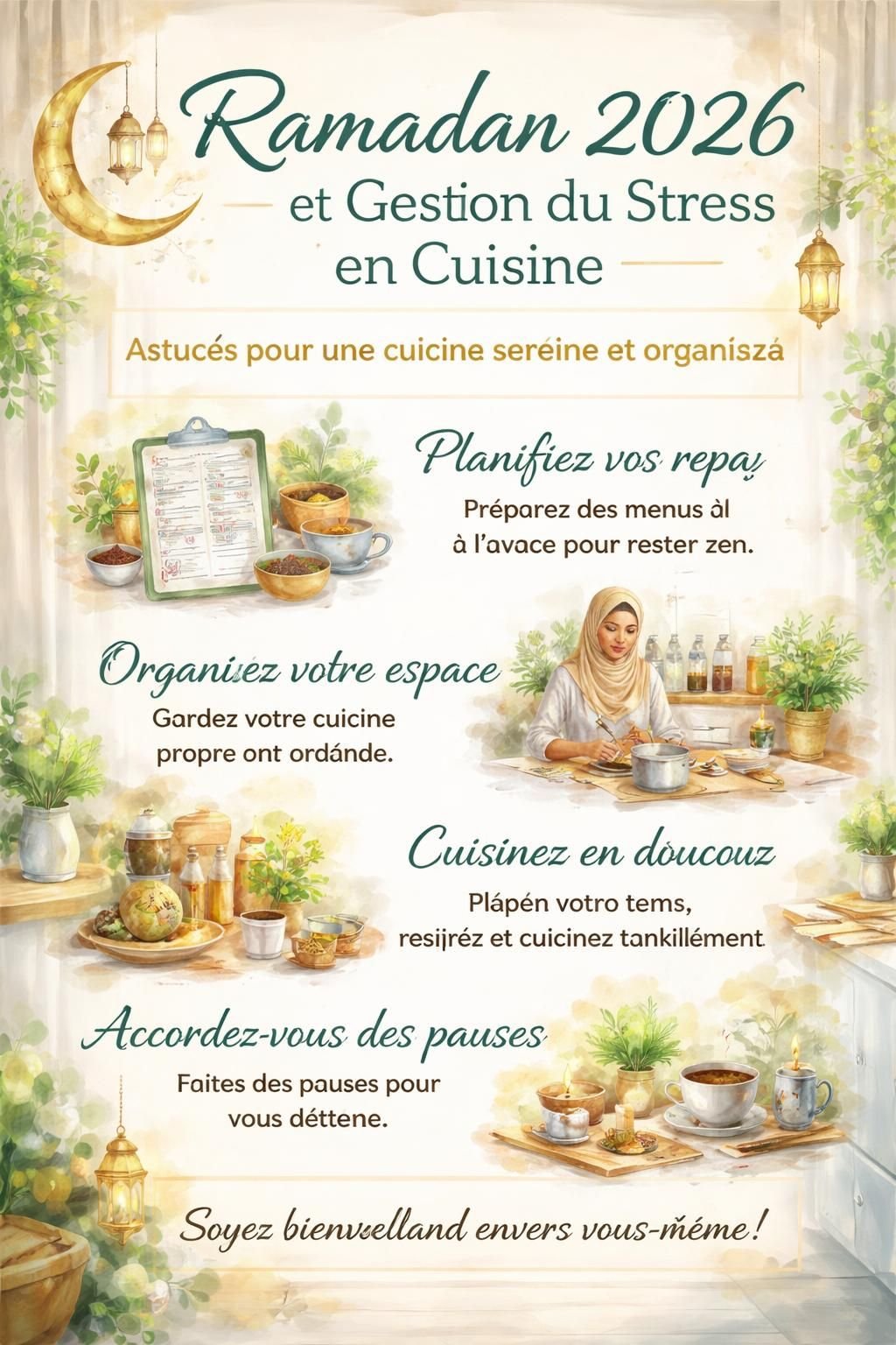 découvrez nos astuces pour apaiser le stress et l'irritabilité pendant le jeûne du ramadan 2026 et vivre un mois sacré serein et équilibré.