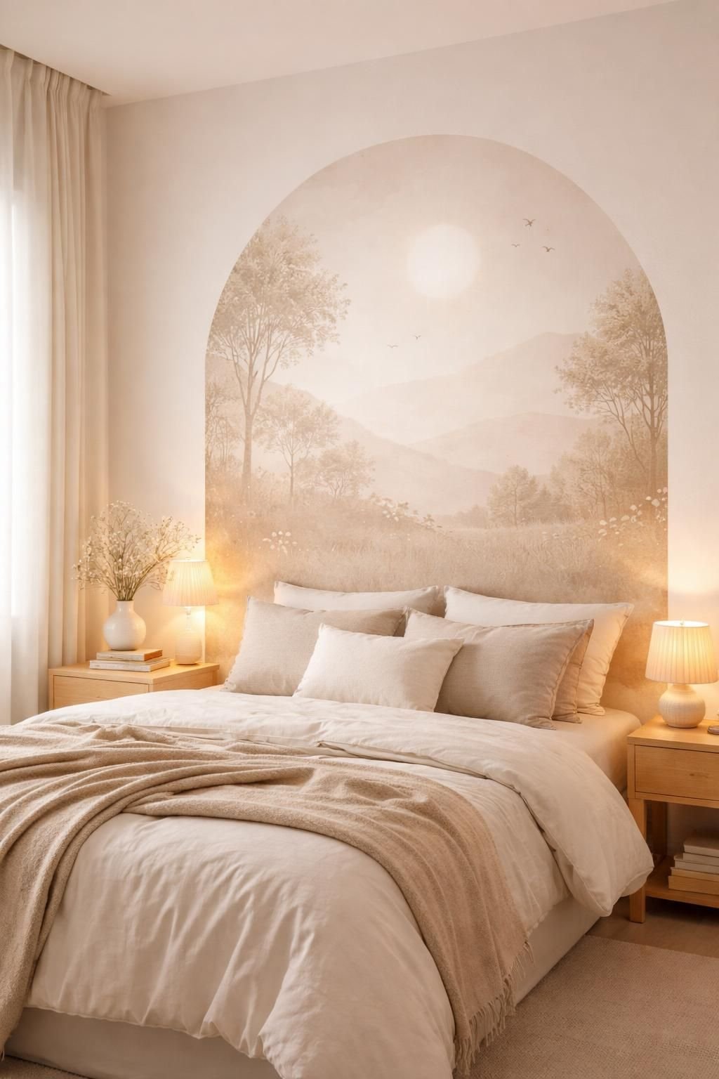 découvrez une astuce visuelle simple et rapide qui transforme votre chambre sans avoir besoin d'une tête de lit, pour un style moderne et épuré.