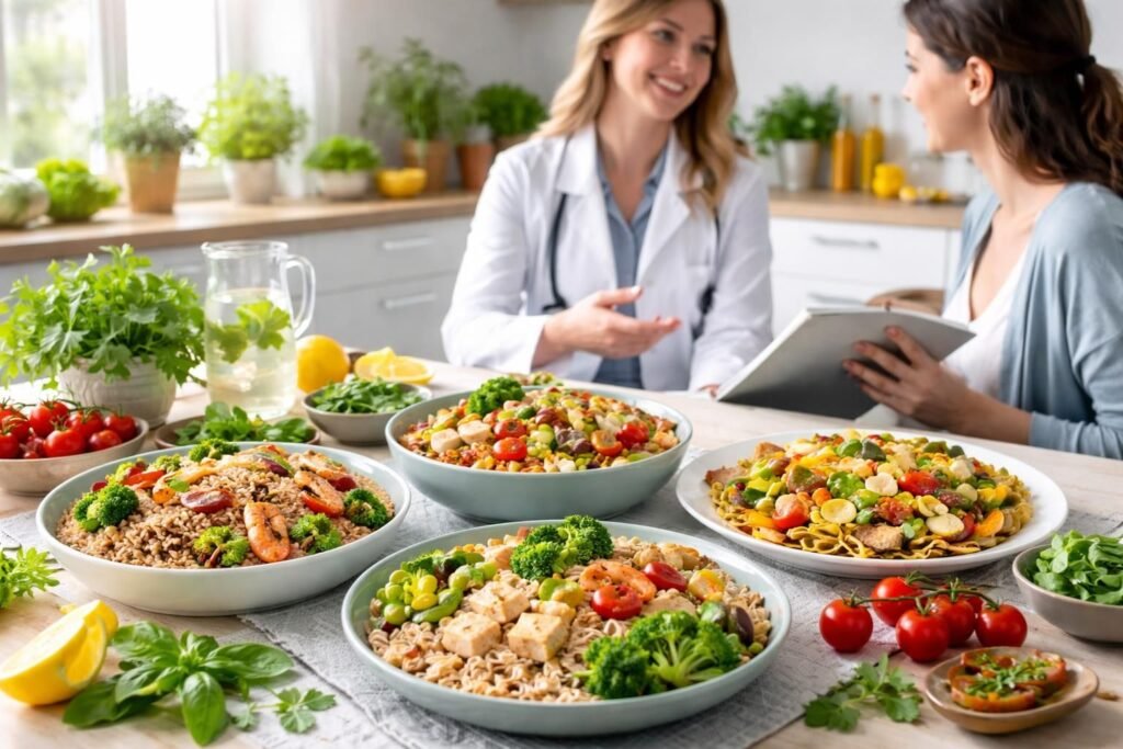 découvrez les conseils d'une nutritionniste pour préparer rapidement et sainement riz et pâtes, alliant plaisir et équilibre sans compromis.