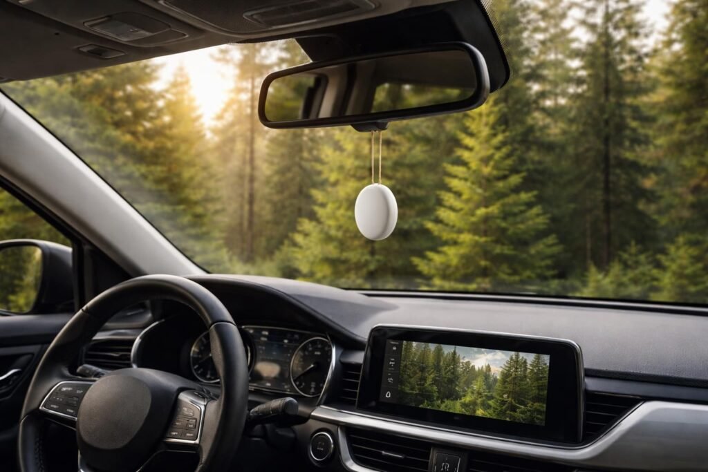 découvrez une alternative économique et naturelle aux sapins en carton suspendus pour parfumer votre voiture : un objet à 10 centimes, simple et efficace.