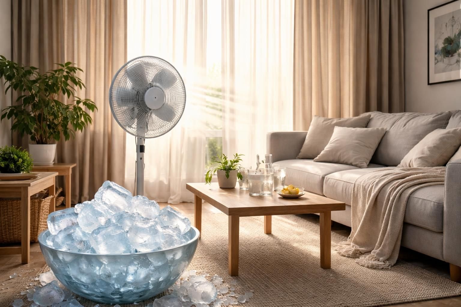 découvrez comment utiliser des glaçons pour rafraîchir naturellement votre intérieur lors de la canicule grâce à cette astuce simple et ingénieuse.