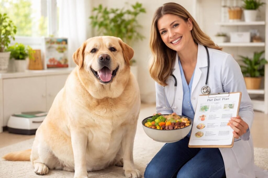 découvrez les conseils d'une vétérinaire pour aider votre chien en surpoids ou obèse à ajuster son régime alimentaire et retrouver une vie saine et active.