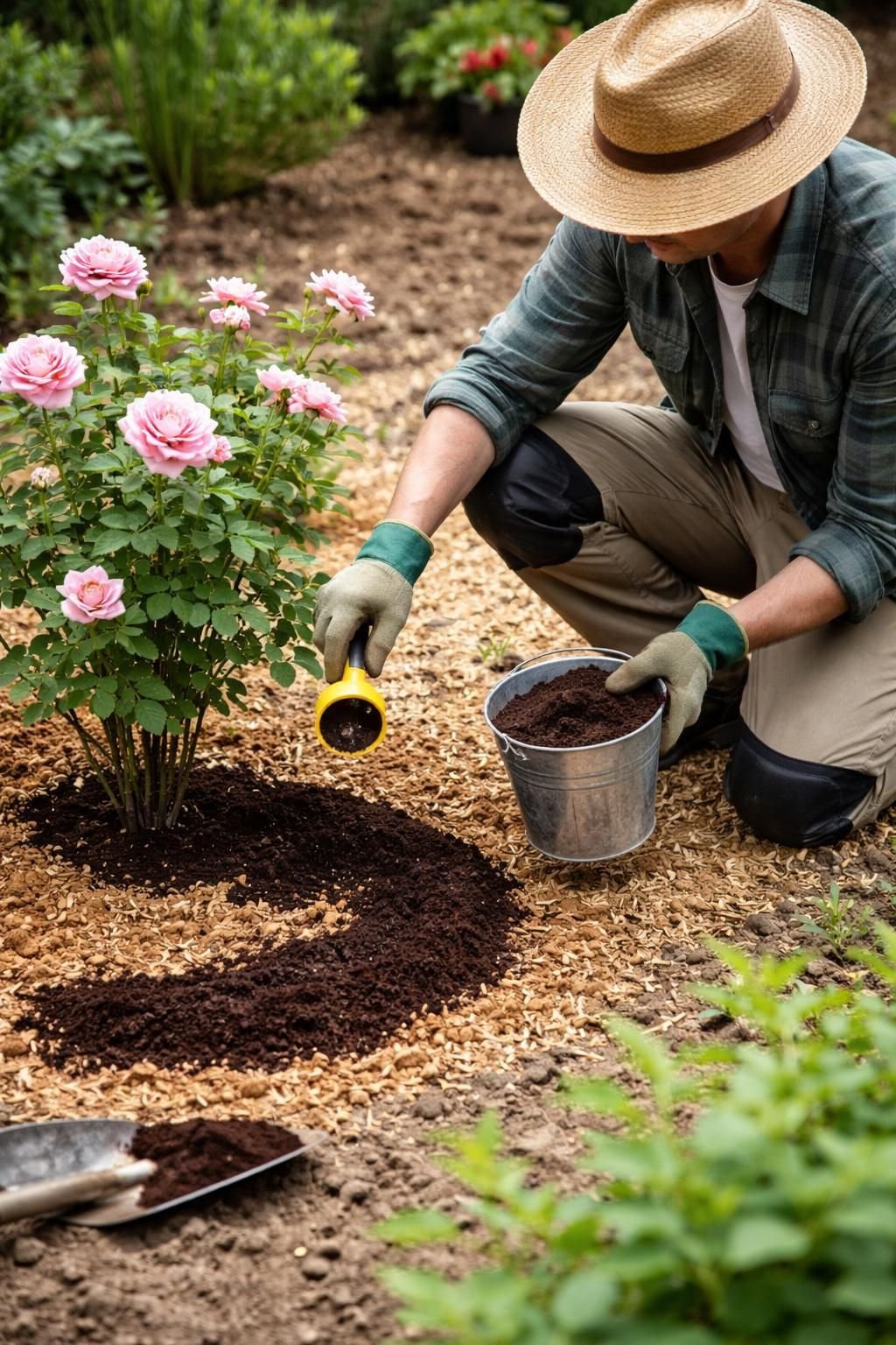 découvrez les effets surprenants du marc de café au pied des rosiers : un mois après avoir saupoudré et gratté la terre, voici les résultats étonnants de cette astuce de jardinage.