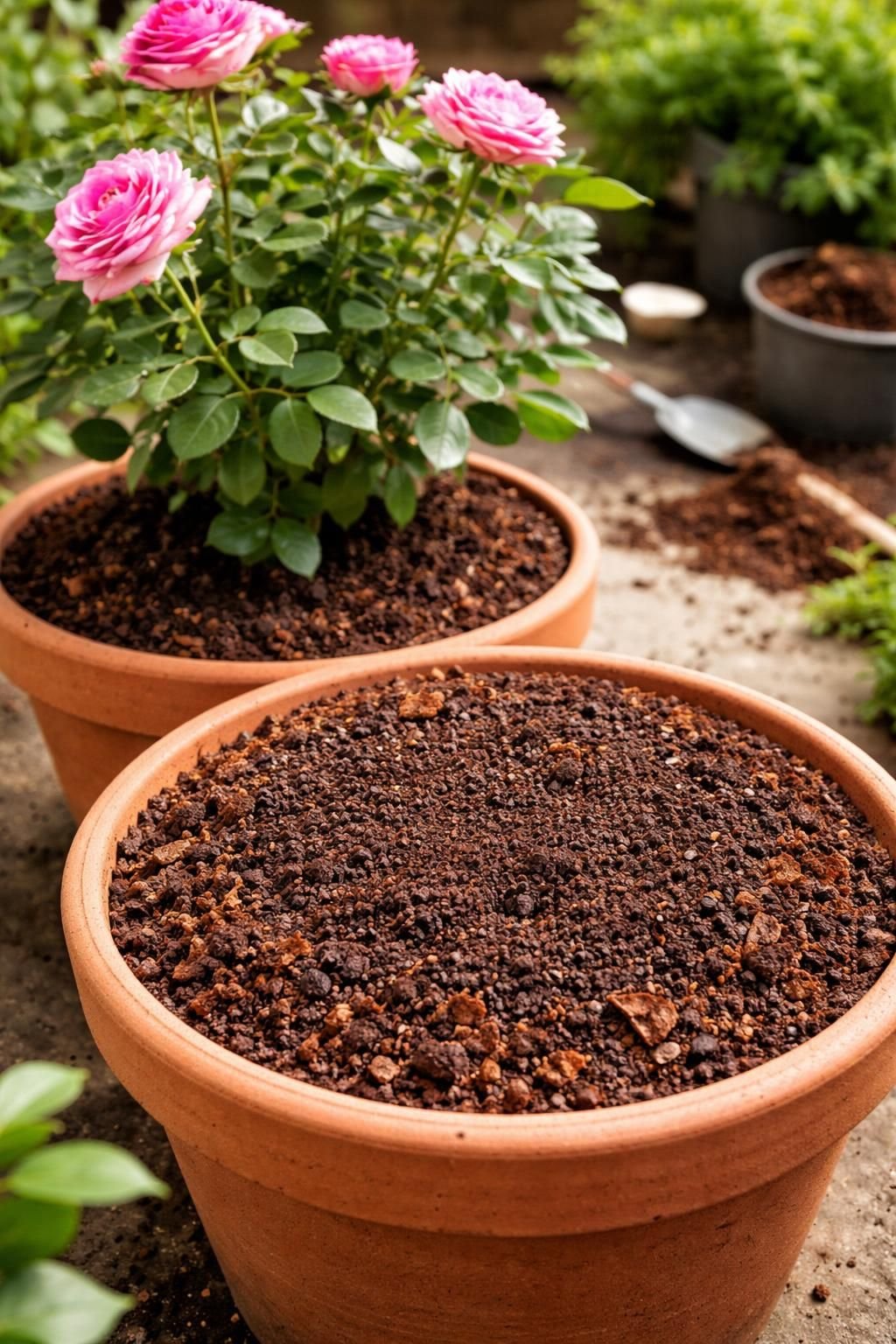 découvrez les bienfaits surprenants du marc de café au pied des rosiers : un mois après avoir gratté la terre, voici les résultats impressionnants que j'ai observés.