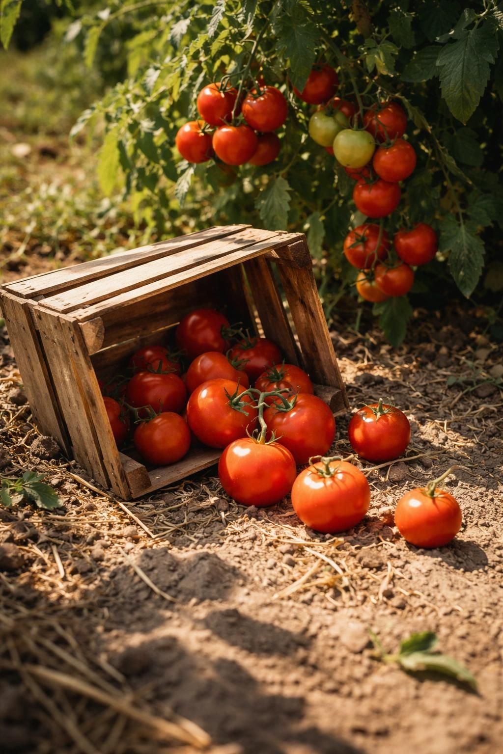 découvrez pourquoi votre voisin utilise des cagettes renversées pour protéger ses plants de tomates durant la canicule et comment cette astuce préserve leurs fruits de la chaleur intense.