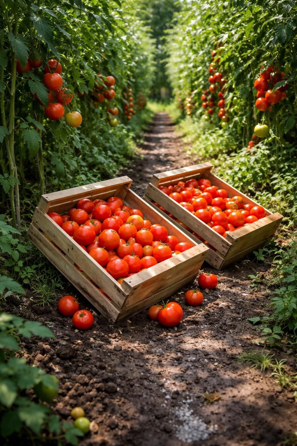 découvrez pourquoi votre voisin utilise des cagettes renversées pour protéger ses plants de tomates en pleine canicule et comment cette astuce naturelle aide à préserver leurs fruits.