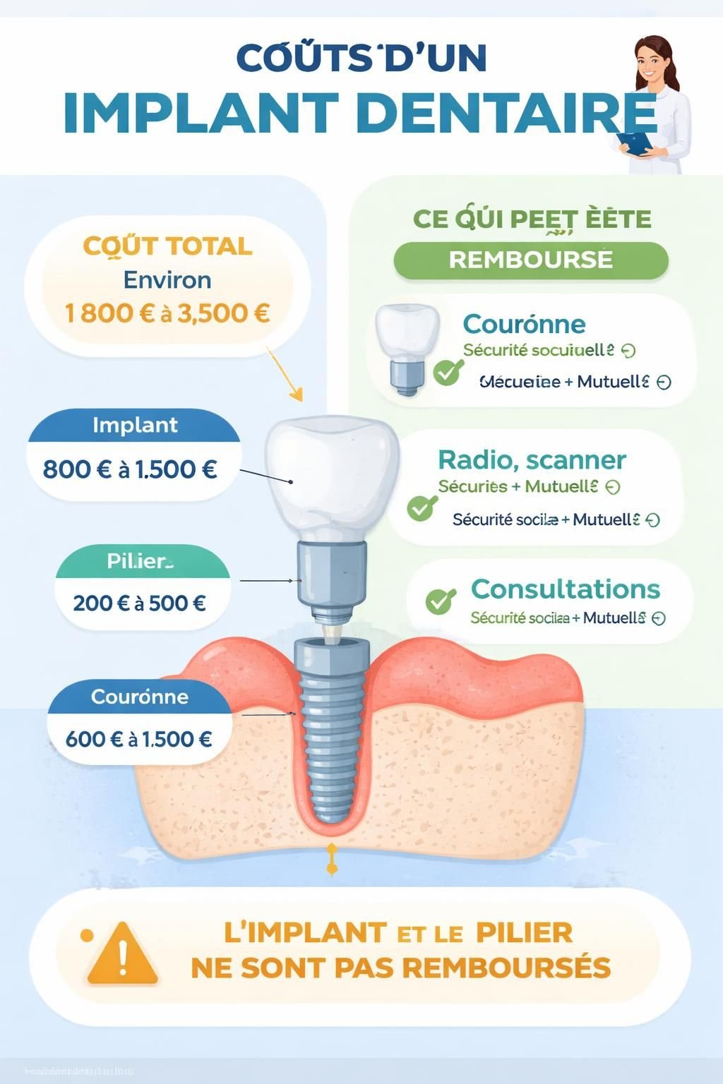 découvrez notre guide complet sur le remboursement des implants dentaires pour maximiser vos droits et réaliser des économies sur vos soins dentaires essentiels.