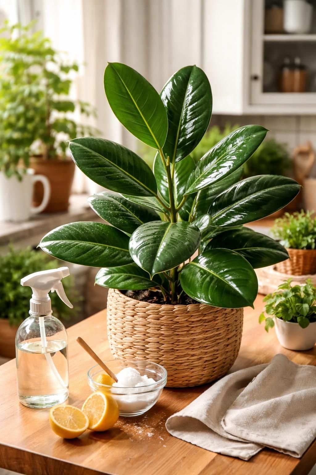 découvrez pourquoi votre voisin utilise un ingrédient surprenant de la cuisine pour nettoyer ses plantes d'intérieur et quels sont les bienfaits inattendus de cette astuce naturelle.