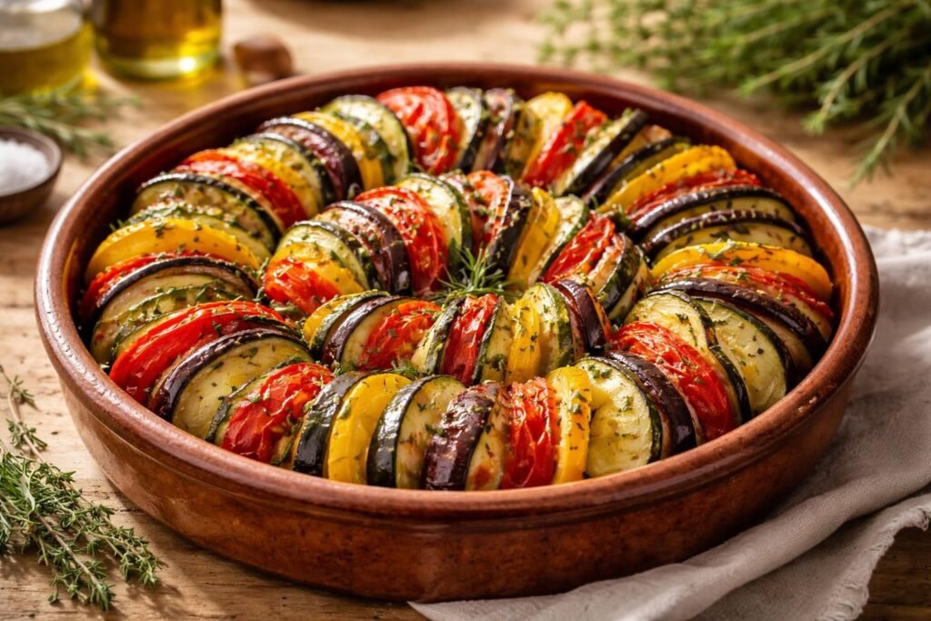 découvrez le secret de laurent mariotte pour réussir votre tian de légumes sans que les tomates ne libèrent trop d'eau, pour un plat savoureux et parfaitement équilibré.