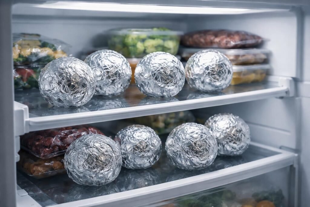 découvrez comment placer des boules de papier aluminium dans votre congélateur peut vous aider à économiser de l'énergie et réduire vos dépenses ménagères efficacement.