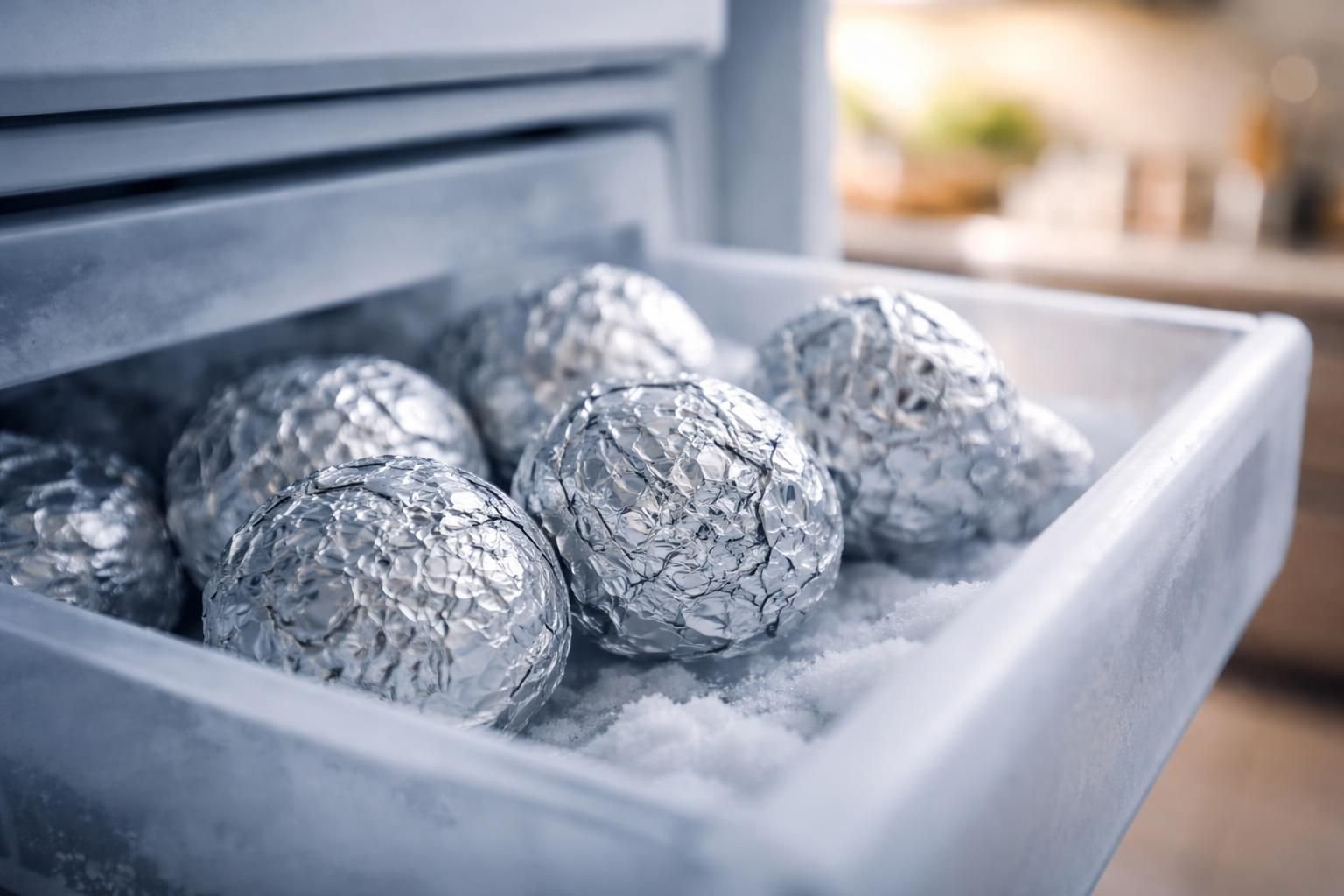 découvrez comment placer des boules de papier aluminium dans votre congélateur peut vous aider à économiser de l'énergie et réduire vos dépenses en électricité facilement.