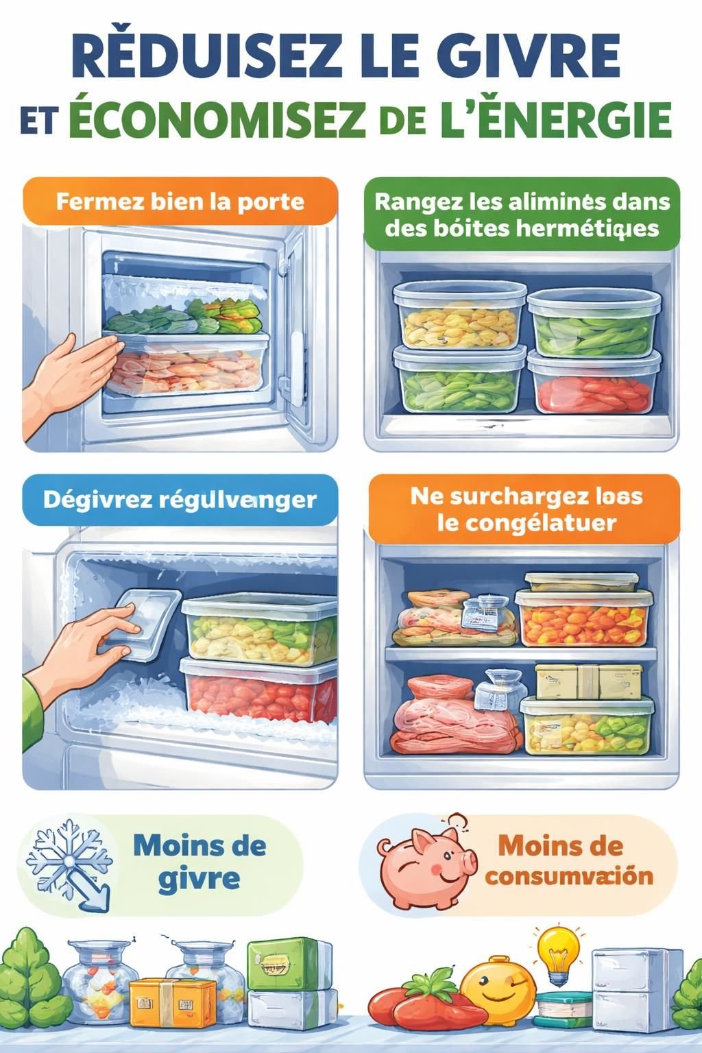 découvrez comment placer des boules de papier aluminium dans votre congélateur peut vous aider à économiser de l'énergie et réduire vos dépenses ménagères de manière simple et efficace.