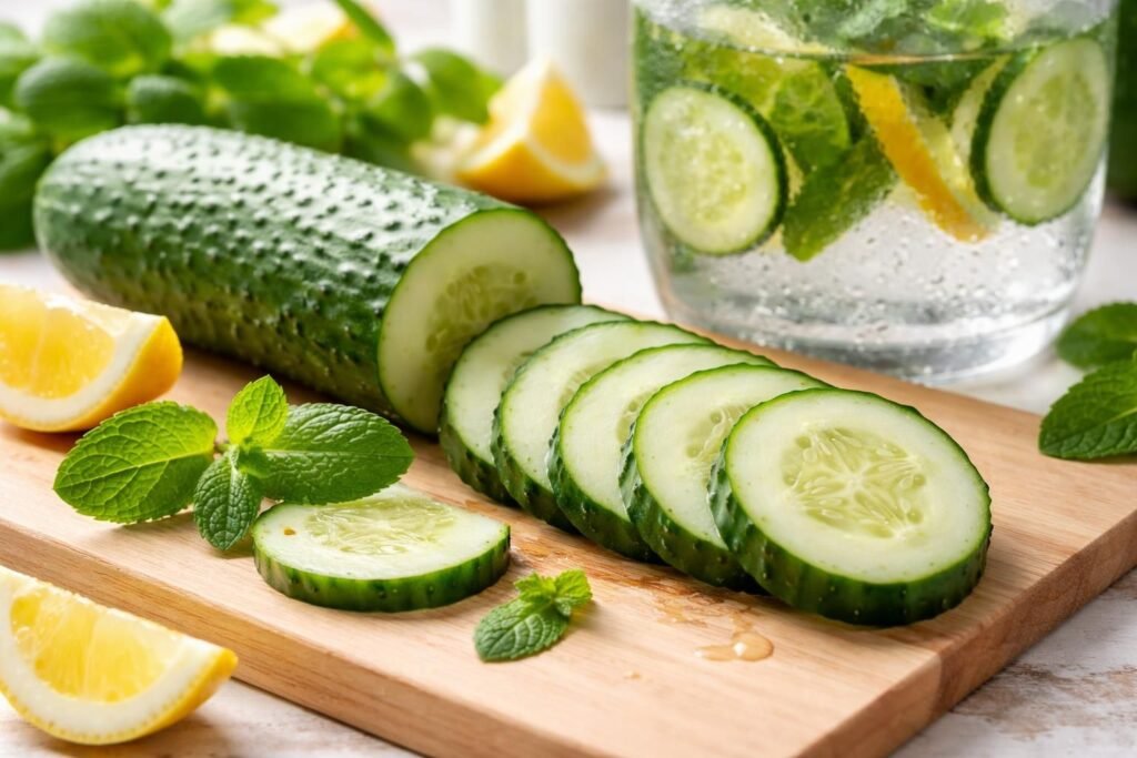 découvrez les bienfaits du concombre pour la santé et son efficacité dans la perte de poids grâce à ses propriétés hydratantes et peu caloriques.