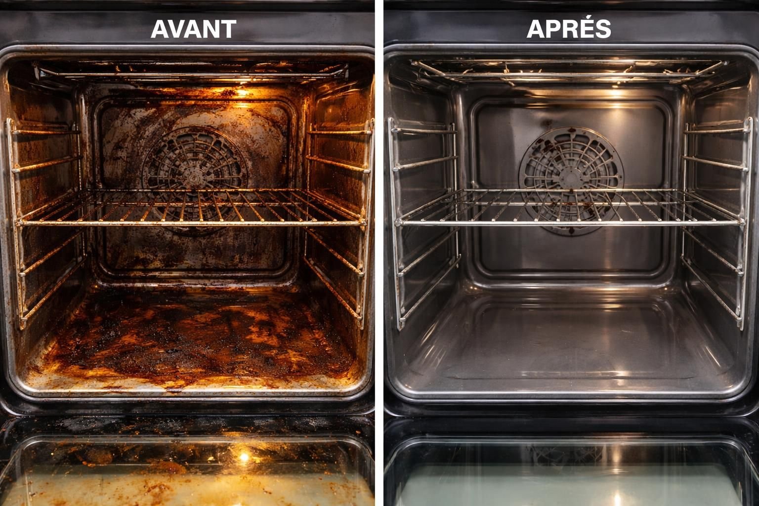 découvrez la méthode naturelle infaillible pour nettoyer un four encrassé sans effort, et retrouvez un four propre et éclatant rapidement et facilement.
