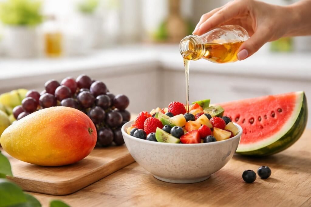 découvrez les astuces d'une spécialiste pour réduire le pic glycémique des fruits très sucrés comme la mangue, le raisin et la pastèque, tout en profitant de leurs bienfaits.