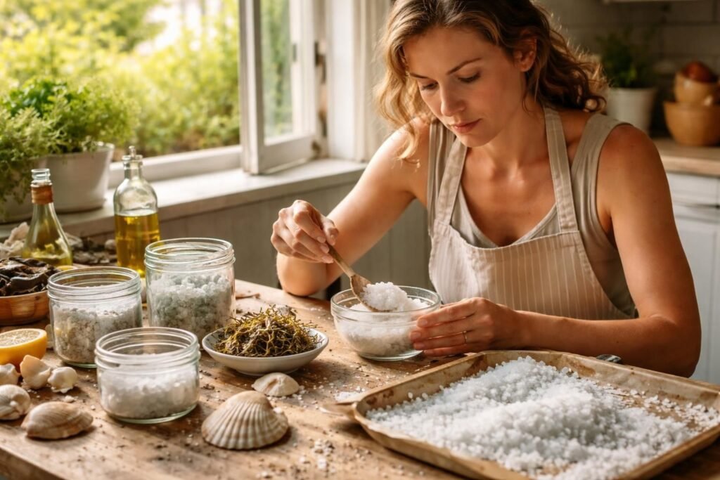 découvrez pourquoi préparer son sel de mer à la maison est une tendance estivale populaire, mais aussi les limites et déceptions expliquées par un expert.
