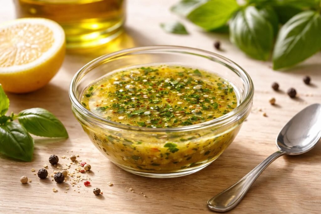 découvrez une vinaigrette signée par un chef étoilé : une recette économique, saine et délicieuse, idéale pour sublimer toutes vos salades.