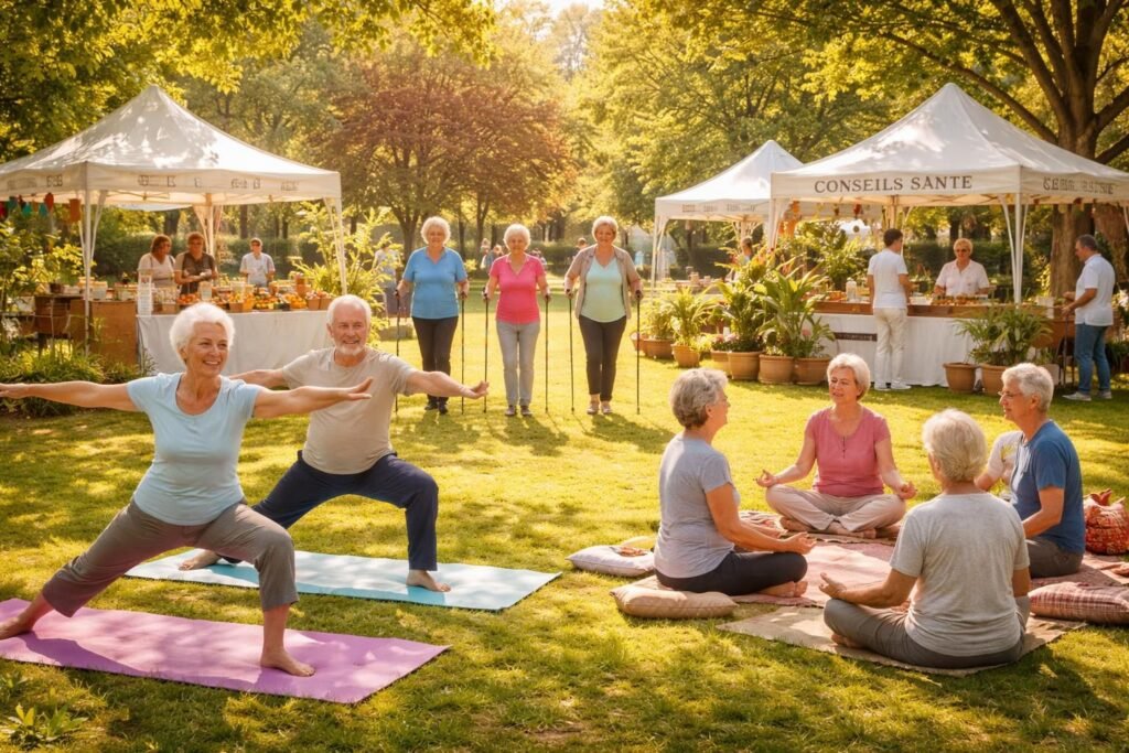 découvrez à trèbes une journée spéciale dédiée au bien-être et à la santé pour les personnes de plus de 60 ans, avec des activités, conseils et ateliers adaptés.