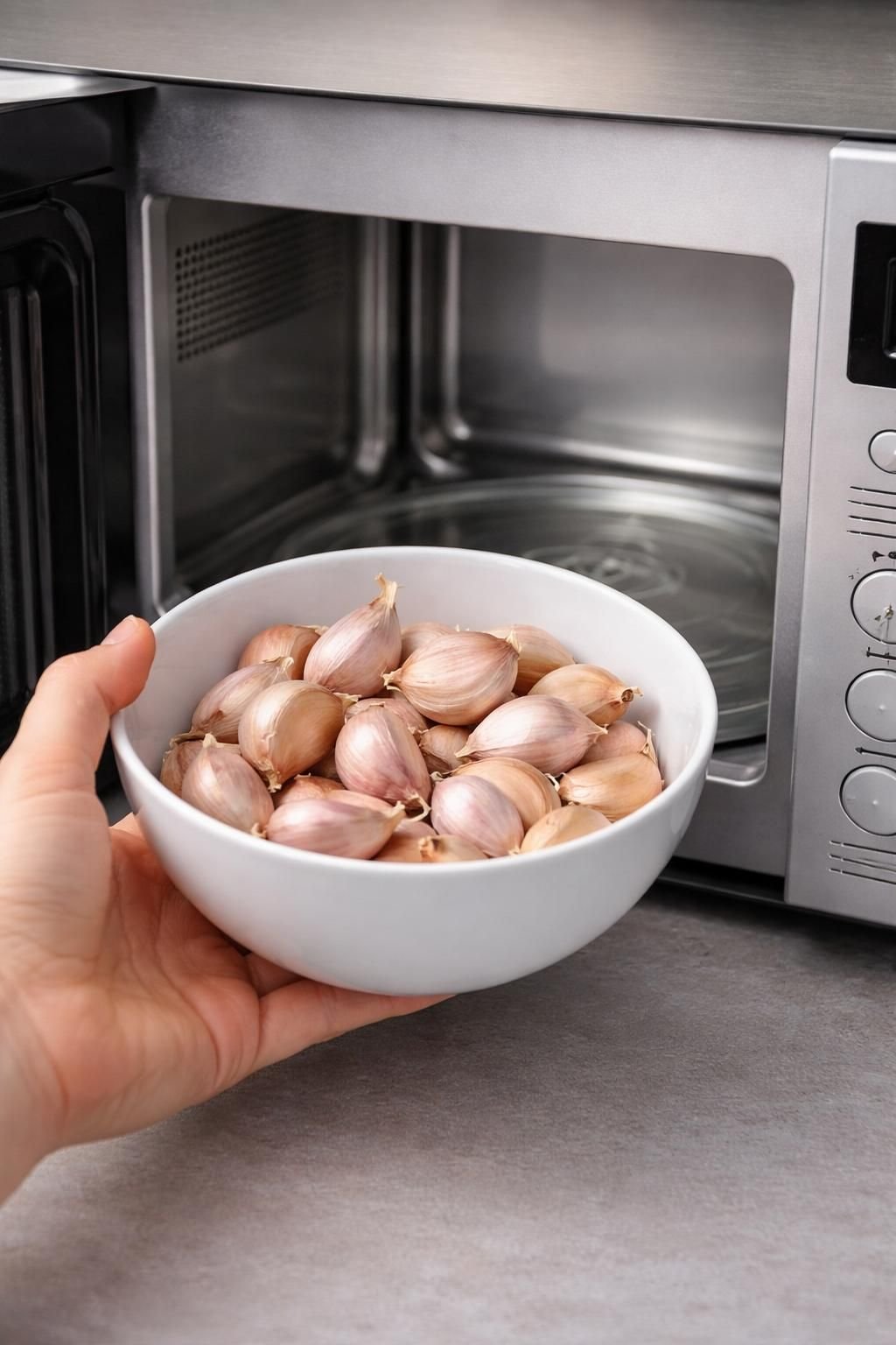 découvrez la méthode rapide et efficace pour éplucher une tête d'ail sans vous salir les mains, idéale pour gagner du temps en cuisine.