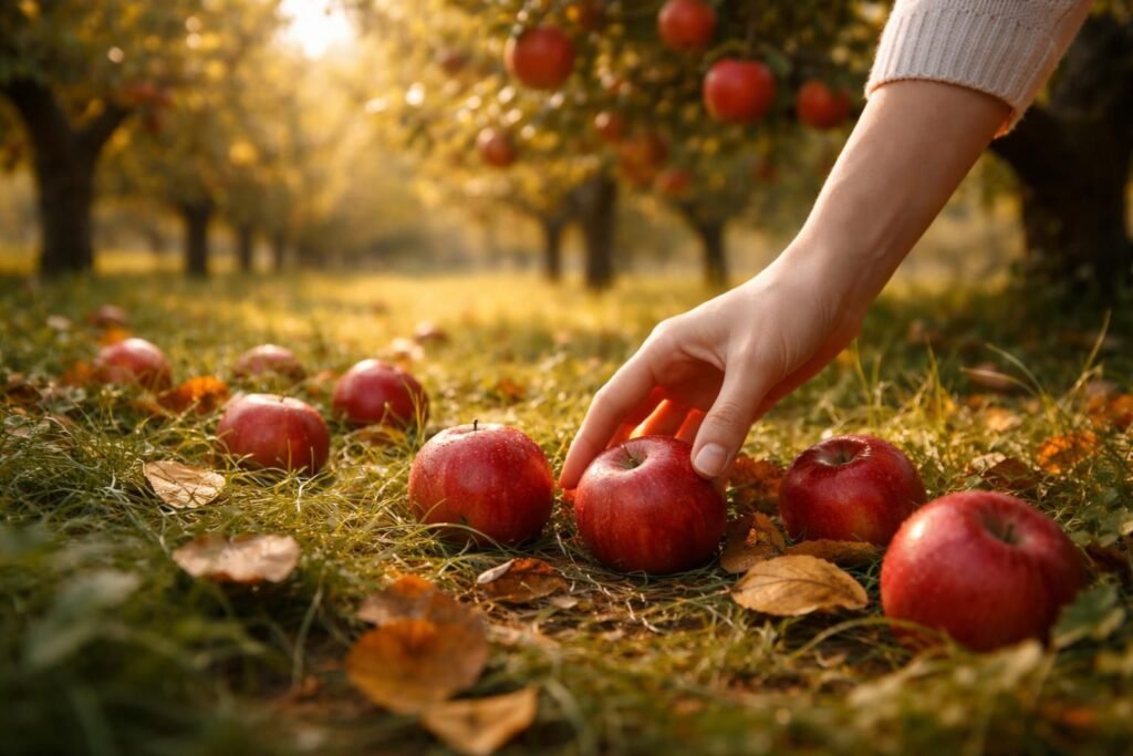 découvrez comment ramasser les pommes tombées peut transformer leur avenir grâce à un geste simple aux multiples bienfaits insoupçonnés pour l'environnement et la réduction du gaspillage.