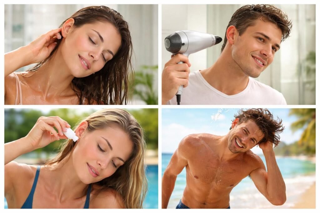 découvrez des méthodes efficaces et simples pour éliminer rapidement l'eau coincée dans les oreilles après la douche, la piscine ou la mer, et éviter l'inconfort et les infections.