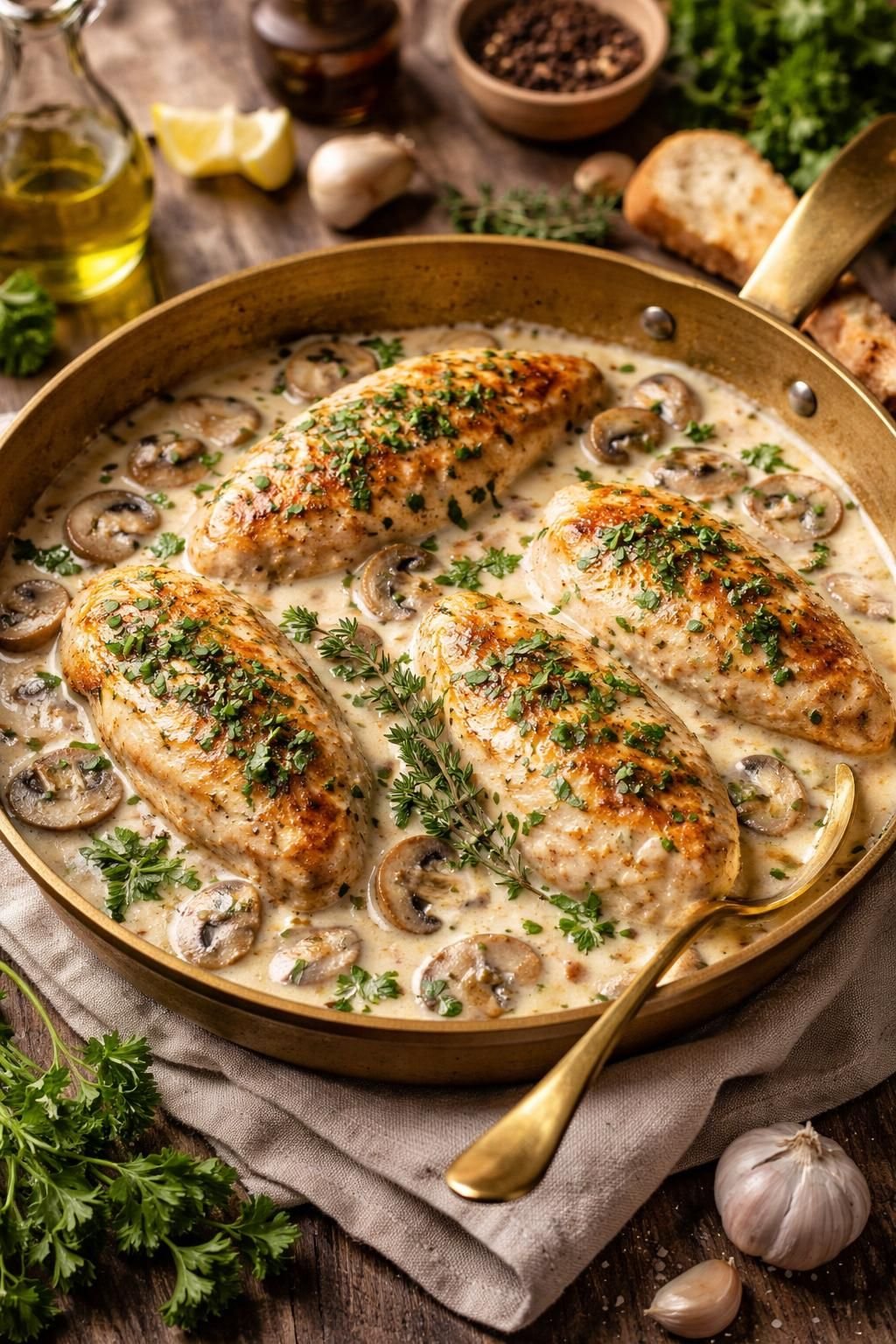 découvrez l'astuce pour préparer un poulet à la crème avec une sauce gourmande et légère, parfaite pour un repas savoureux et équilibré.